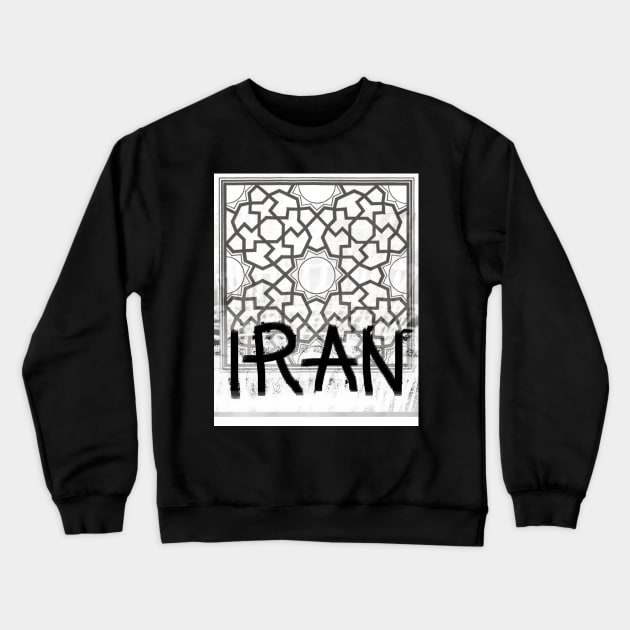 iran, iran diaspora, mahsa amini, iran revolution, iran protests Crewneck Sweatshirt by Hadigheh-art